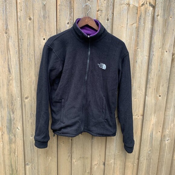 Vintage The North Face Reversible Sherpa Zip Up Jacket Medium - Picture 8 of 12
